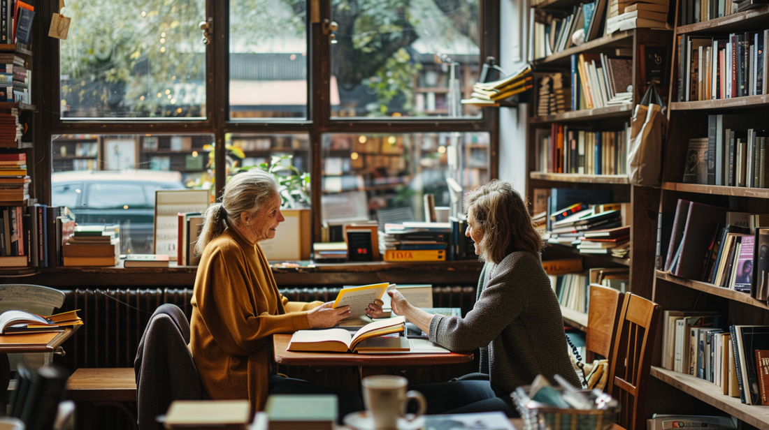 Bookstores and Coffee with Mom
