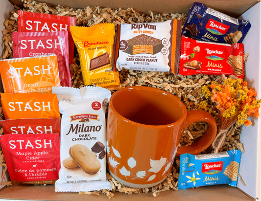 Autumn Afternoon Cookies & Tea Box